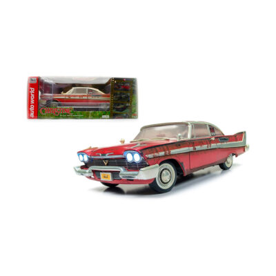 Christine Plymouth Fury 1958 Abandonado Autoworld Escala 1/18