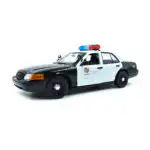 Ford Police Interceptor LAPD Patrulla Los Angeles Escala 1/18 - Imagen 2