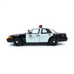 Ford Police Interceptor LAPD Patrulla Los Angeles Escala 1/18 - Imagen 5
