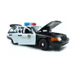 Ford Police Interceptor LAPD Patrulla Los Angeles Escala 1/18 - Imagen 3