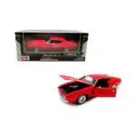 Ford Mustang Sportsroof 1971 American Classics Motor Max Escala 1/24 Rojo Metal - Imagen 6