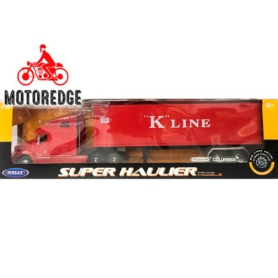 Trailer Super Hauler K Line Rojo Welly 1:32
