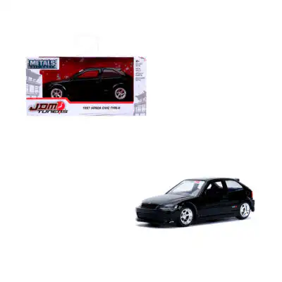 Honda Civic Type R 1997 Negro JDM Tuners Jada Escala 1/32
