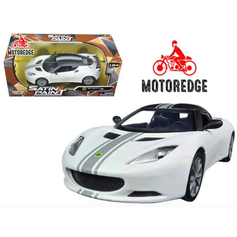 evora79505blancomotormax Lotus Evora S Blanco Satin Paint Motor Max 1:24 - Imagen 1