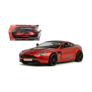 Aston Martin V12 Vantage S Rojo Motor Max Escala 1/24