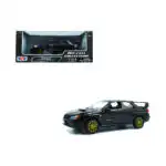 Subaru Impreza WRX STI Negro Motor Max Escala 1/24
