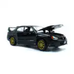 Subaru Impreza WRX STI Negro Motor Max Escala 1/24 - Imagen 3