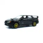Subaru Impreza WRX STI Negro Motor Max Escala 1/24 - Imagen 2