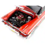 Christine 1958 Plymouth Fury con Luz Escala 1/18 Auto World - Imagen 6