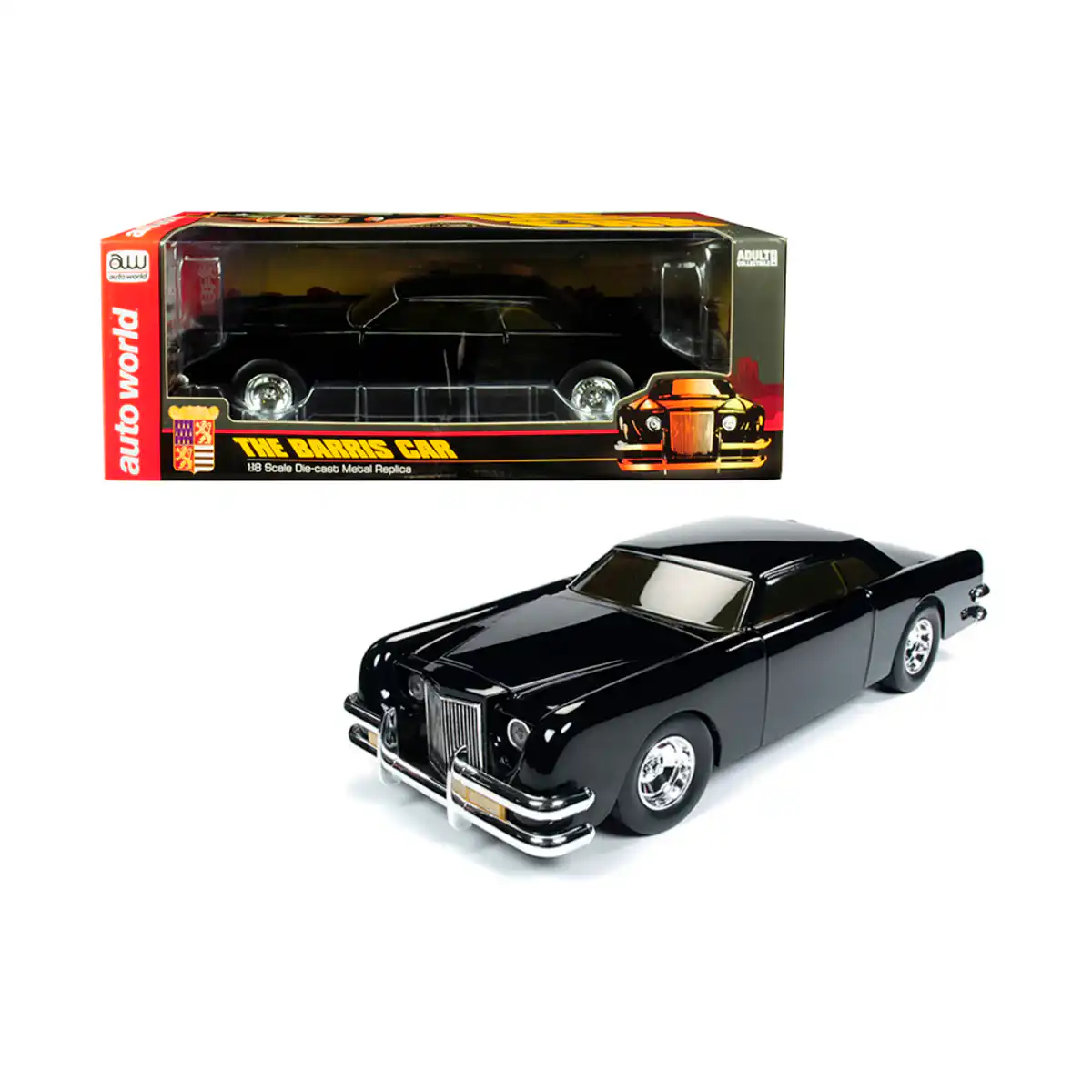 AWSS120B George Barris The Barris Car Escala 1/18 Auto World - Imagen 1