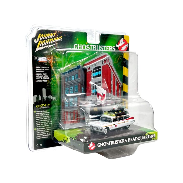 Ghostbusters Cuartel Diorama Johnny Lightning Escala 1/64