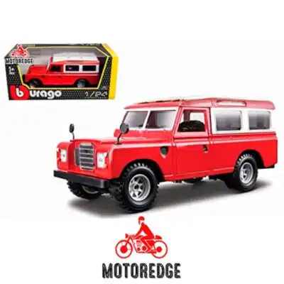 Land Rover Serie 2 Rojo Burago 1:24