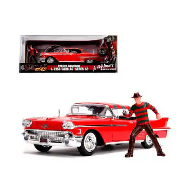 Freddy Krueger Cadillac 1958 con Figura Escala 1/24 Jada