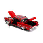 Freddy Krueger Cadillac 1958 con Figura Escala 1/24 Jada - Imagen 5