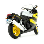 BMW K1200S Amarillo Motocicleta Automaxx Escala 1/12 - Imagen 7