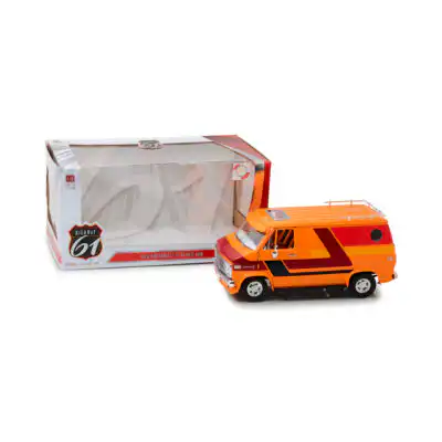 Chevrolet G Series 1976 Chevy Van Highway 61 Escala 1/18