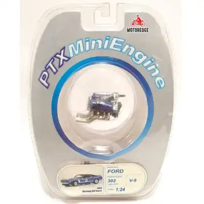 Motor A Escala 1:24 Ford V-8 1969 Mustang 302 Racer