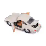 Porsche 356b Coupe 1961 Blanco Burago Escala 1/24 Sin Caja - Imagen 6