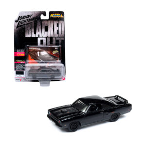Plymouth GTX 1970 Blacked Out Johnny Lightning Escala 1/64