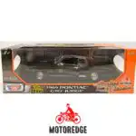Pontiac Gto The Judge 1969 Negro Motor Max 1:18