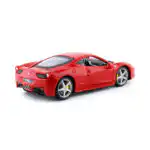 Ferrari 458 Italia Rojo Burago Escala 1/24 Sin Caja - Imagen 6