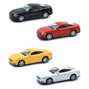 Ford Mustang GT 2015 Serie 4 Piezas Fricción RMZ Escala 1/64