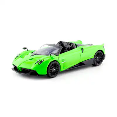 Pagani Huayra Roadster Motor Max Escala 1/24 Verde Metal
