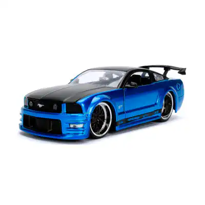 Ford Mustang GT 2006 Azul Big Time Muscle Jada 1/24 Sin Caja