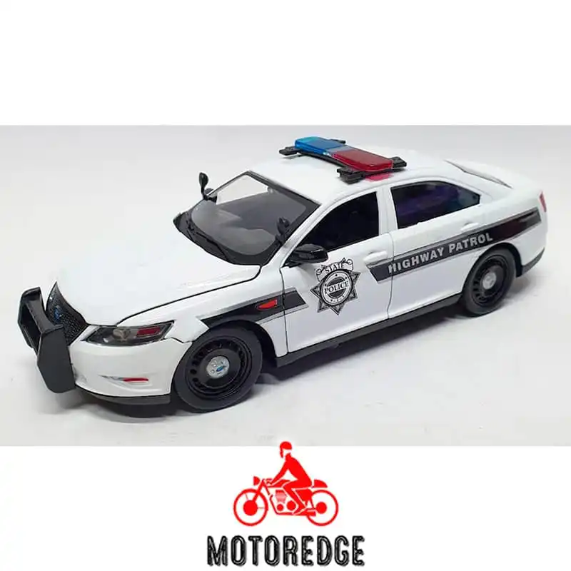 police76923dmmax Ford Police Interceptor Patrulla 1:24 Motormax Granel - Imagen 1