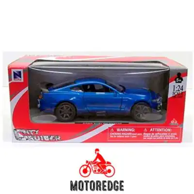 Ford Mustang Shelby Gt 350 R 2016 Azul 1:24 New Ray