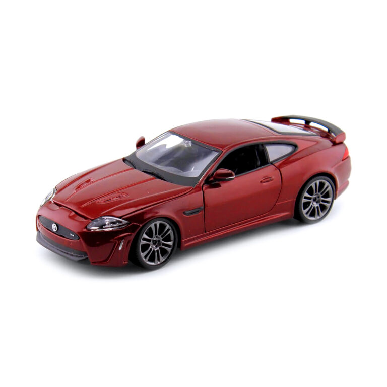 Jaguar XKR S Coupe Rojo Burago Escala 1/24 Sin Caja