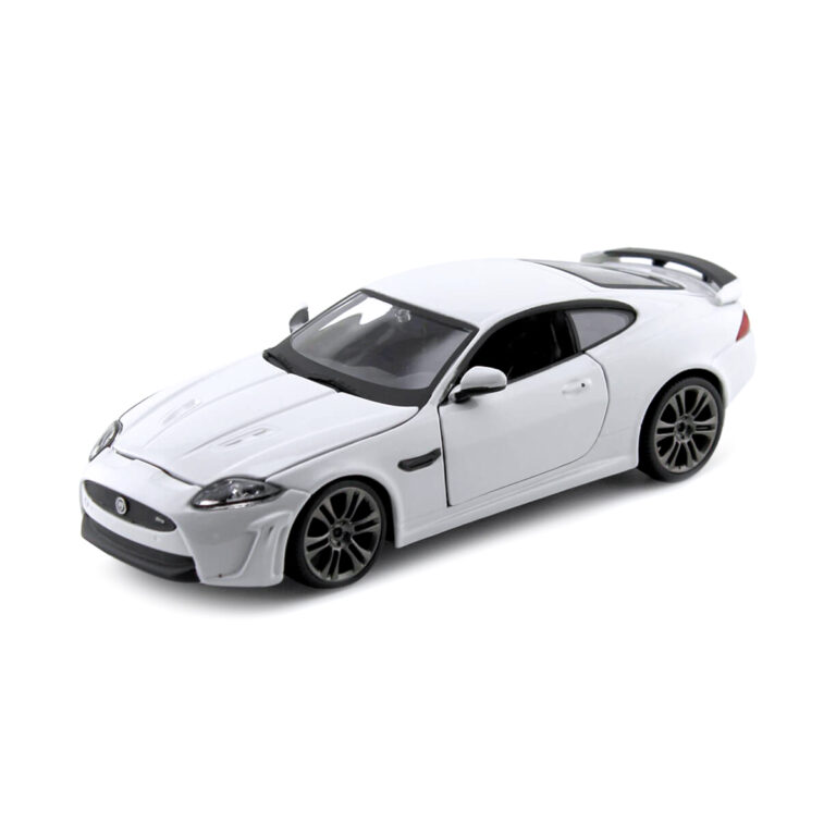 Jaguar XKR S Coupe Blanco Burago Escala 1/24 Sin Caja
