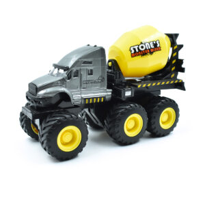 Tráiler Revolvedor Gris con Fricción Maisto 1/43 Sin Caja