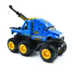 Tráiler Grúa con Fricción Builder Azul Maisto 1/43 Sin Caja - Imagen 7
