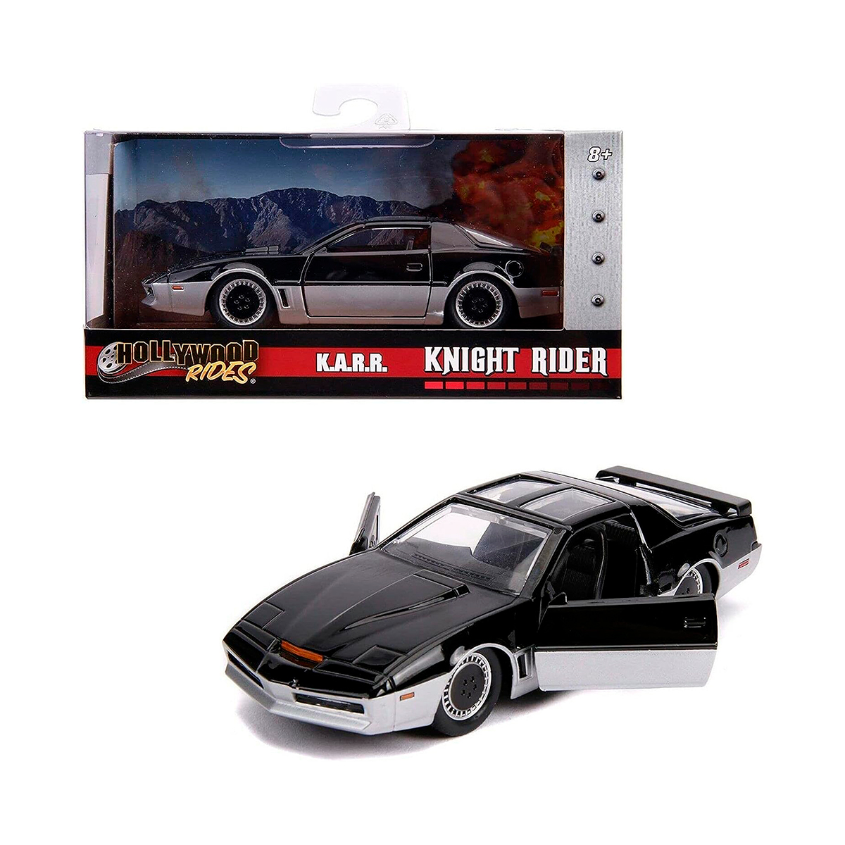 31116Karr KARR Knight Rider Pontiac Firebird Trans AM Jada Escala 1/32