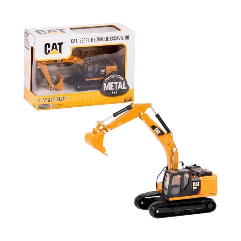 Maquinaria CAT 320F Excavadora Mano De Chango Diecast Masters 1/64