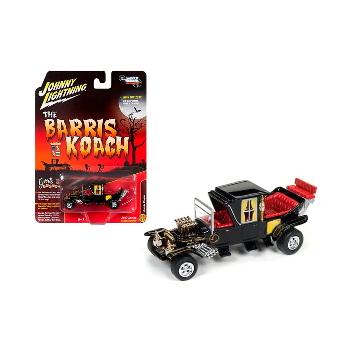 JLSS002jl3 Barris Koach Munsters Johnny Lightning Escala 1/64 - Imagen 1