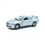 Nissan Skyline GTR R34 Fricción Serie 6 Piezas Kinsmart 1/36 - Imagen 8