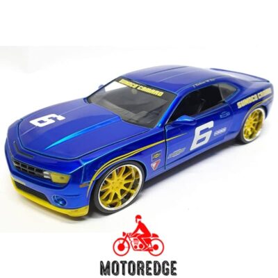 Chevy Camaro Ss 2010 Azul 1:24 Jada