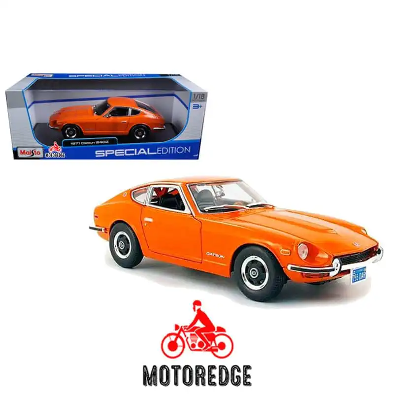 datsun31170ormaisto Datsun 240z Naranja 1971 Maisto 1:18 - Imagen 1