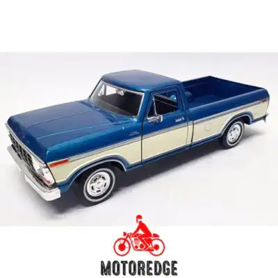 Ford F-150 Custom 1979 Azul 1:24 Motormax Granel