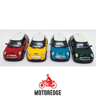 Mini Cooper S 4 Piezas Friccion Kinsmart 1:28