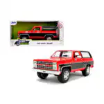 Chevy Blazer K5 1980 Roja Just Trucks Jada Escala 1/24 - Imagen 6