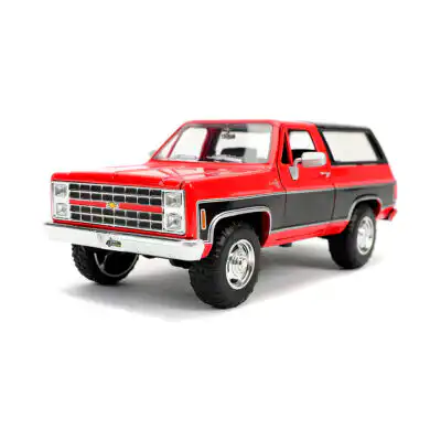 Chevy Blazer K5 1980 Roja Just Trucks Jada Escala 1/24