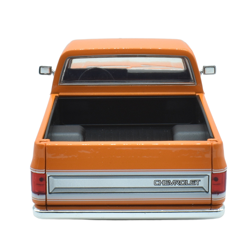 Chevy C10 1985 Naranja Custom Just Trucks Jada 1:24 | Motoredge