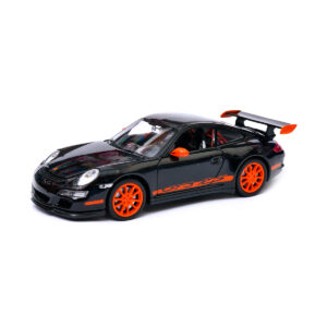 Porsche 911 997 GT3 RS Negro Welly Escala 1/24 Sin Caja