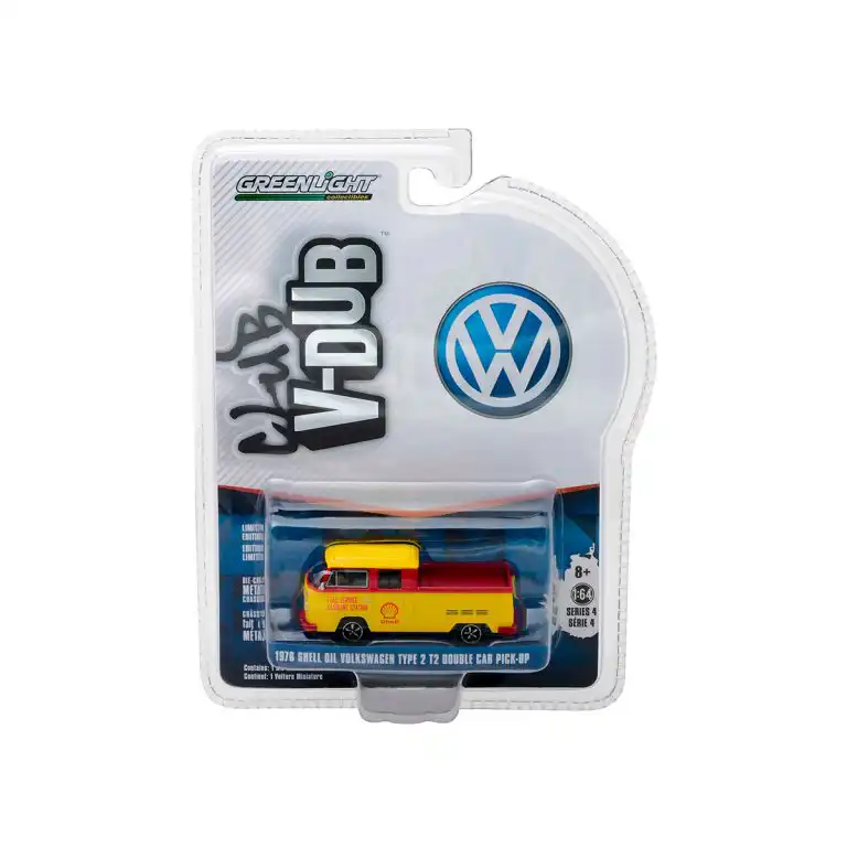 VW Combi Pickup T2 1976 Shell V-DUB Greenlight Escala 1/64
