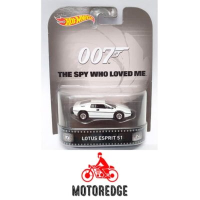 Retro Lotus Esprit S1 007 Spy Who Loved Me Hot Wheels 1:64