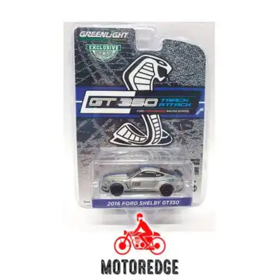 Shelby Gt350 2016 Ford Track Attack Chase Greenlight 1:64