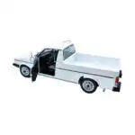 Volkswagen Caddy Pickup 1982 Mk1 Blanco Solido Escala 1/18 - Imagen 6